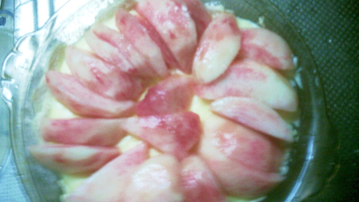 フェリシテの生の桃の甘さ控えめピーチパイ レシピ 作り方 By ぷーすけぷんぷん 楽天レシピ